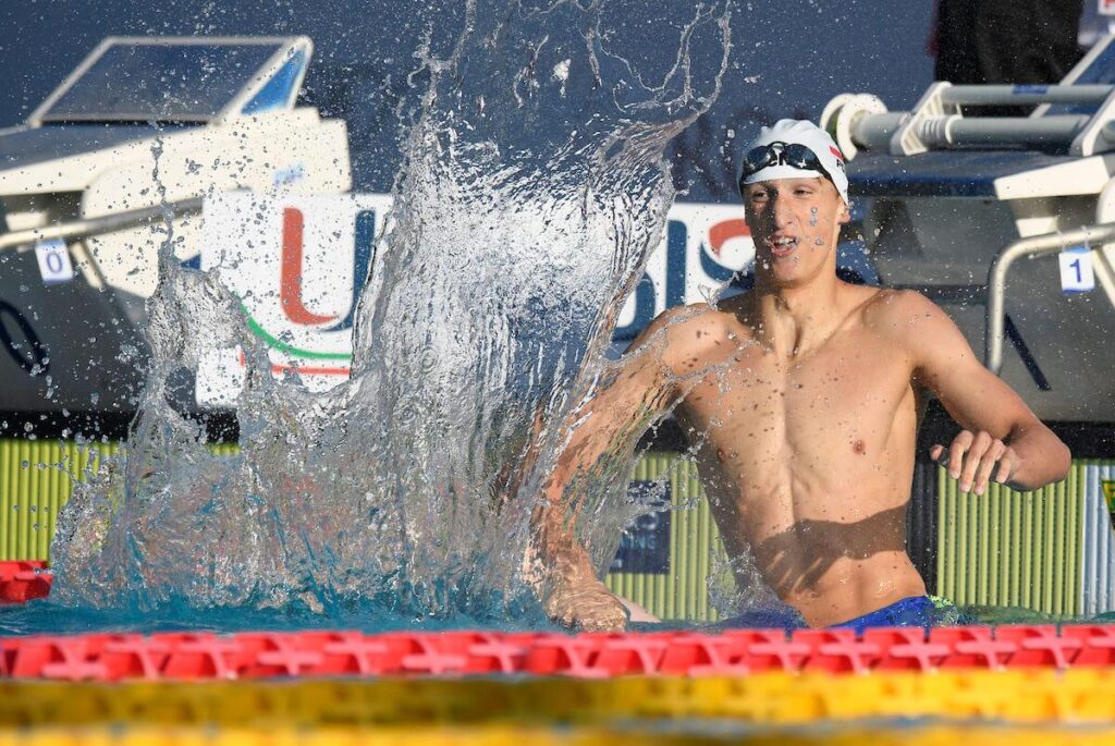 Ksawery Masiuk Comes Close to Breaking National 50m Backstroke Record at Polish Championships!