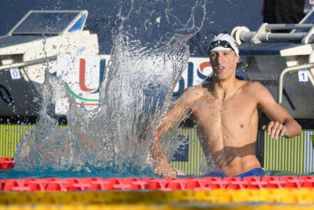 Ksawery Masiuk Comes Close to Breaking National 50m Backstroke Record at Polish Championships!