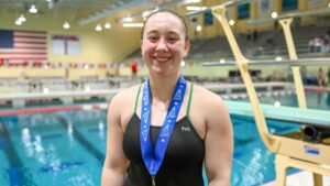 Carson Harrington Shatters State Meet Record with Impressive Three-Peat at 4A Diving!