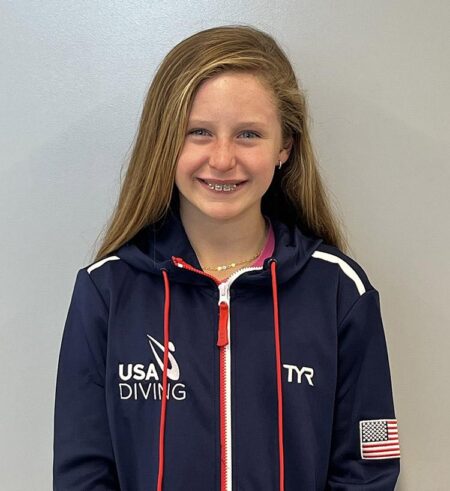 Young Prodigy ElliReese Niday, 13, Captures National Title in Women’s Platform Diving!