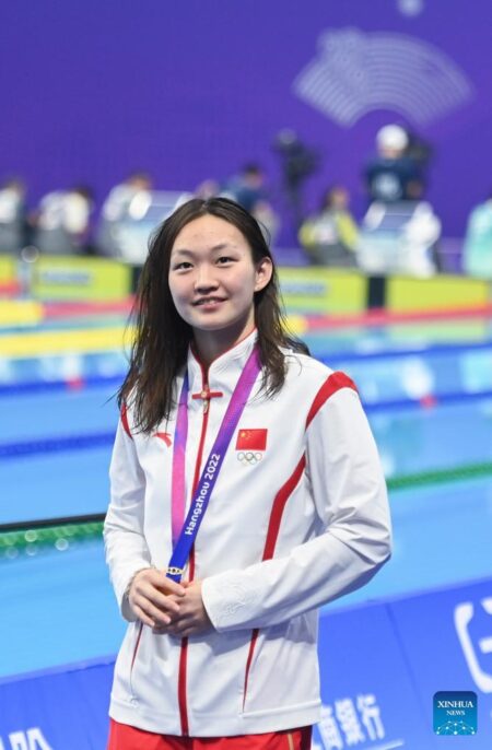 Li Bingjie Shines in Freestyle at Chinese Nationals as Qin Haiyang Claims 50m Breaststroke Victory!