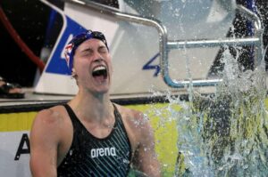Hazel Ouwehand Rips 25.43 50 Fly New Zealand National Record