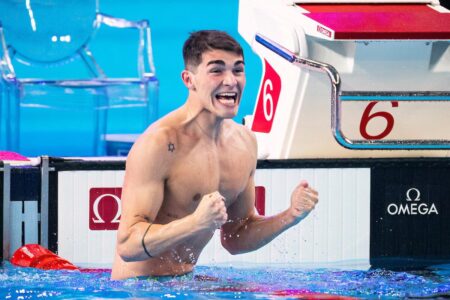 Diogo Ribeiro Smashes Portuguese Record to Win 50m Freestyle Gold at European U23 Championships