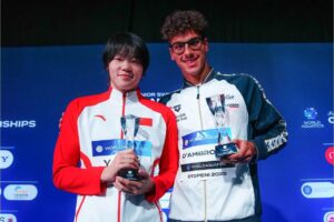 Yang Peiqi And Carlos D’Ambrosio Named Swimmers of the Meet at World Junior Championships