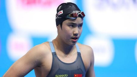13-Year-Old Yu Zidi Smashes Asian 200 IM Record, Surpassing Ye Shiwen’s Legendary 2012 Time 13-Year-Old Yu Zidi Smashes Asian 200 IM Record, Surpassing Ye Shiwen’s Legendary 2012 Time
