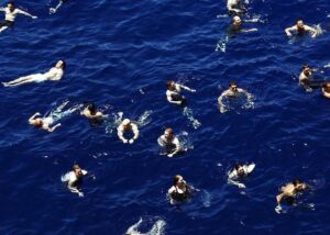 Navy Triumphs Over UMBC and William & Mary in Electrifying Swimming and Diving Showdown